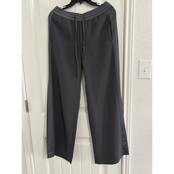 Banana Republic Pants - Banana Republic Gray Wide Leg Cropped Trousers Womens Size 6 Career‎
